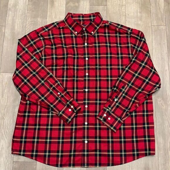 Mens Good‎ Counsel Plaid Button Up Casual Shirt - Picture 1 of 6